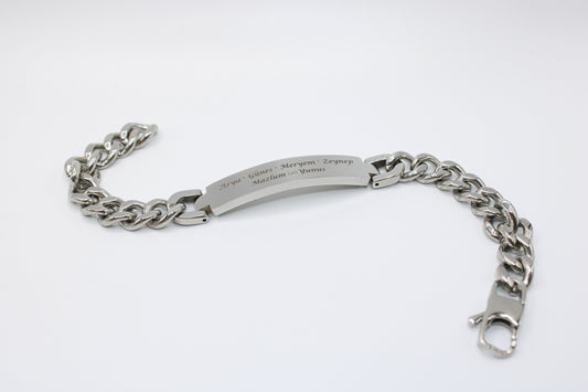 Chunky Armband big mit personalisierter Gravur