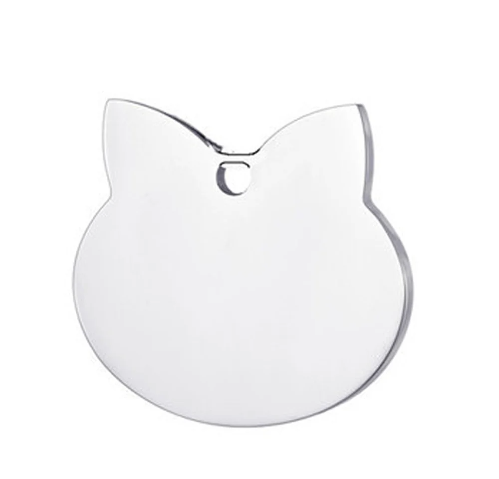 Katzenanhänger mit personalisierter Gravur