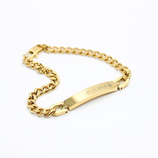 Chunky Armband small mit personalisierter Gravur