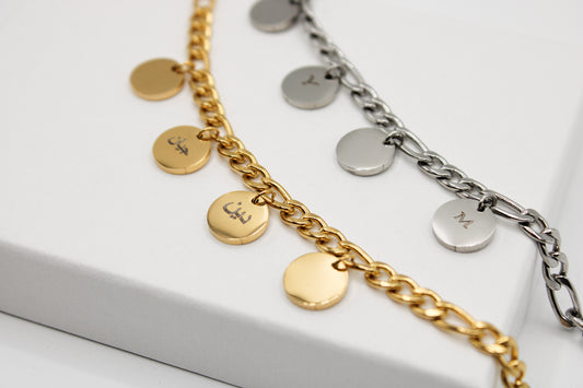Coin Armband | personalisierte Gravur
