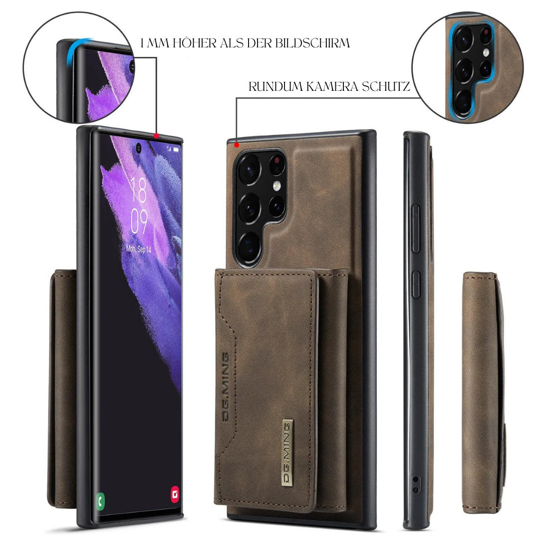 Handyhülle für Samsung S23 | S23 Plus | S23 Ultra mit magnetischer Geldbörse