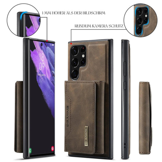 Handyhülle für Samsung S23 | S23 Plus | S23 Ultra mit magnetischer Geldbörse