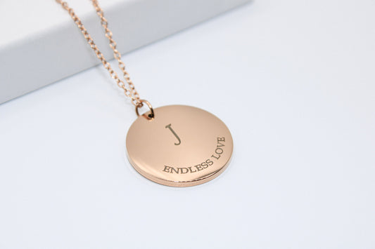 Coin Kette | personalisierte Gravur