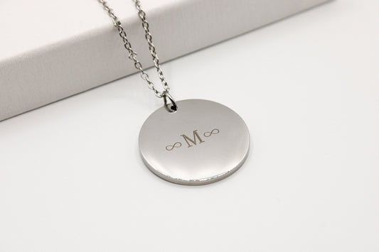 Coin Kette | personalisierte Gravur