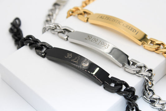 Chunky Armband big mit personalisierter Gravur