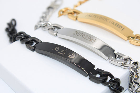 Chunky Armband big mit personalisierter Gravur